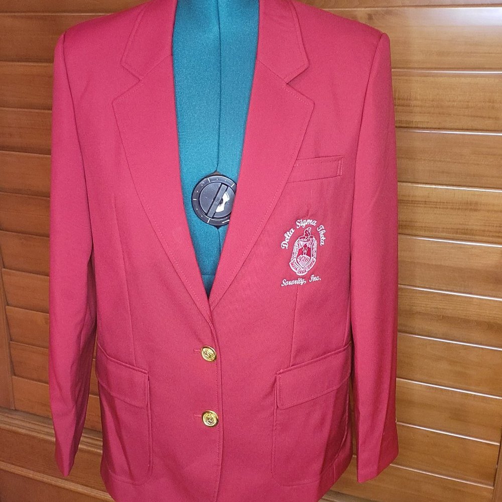 Delta Sigma Theta, Inc.- Ladies cut polyester blazer